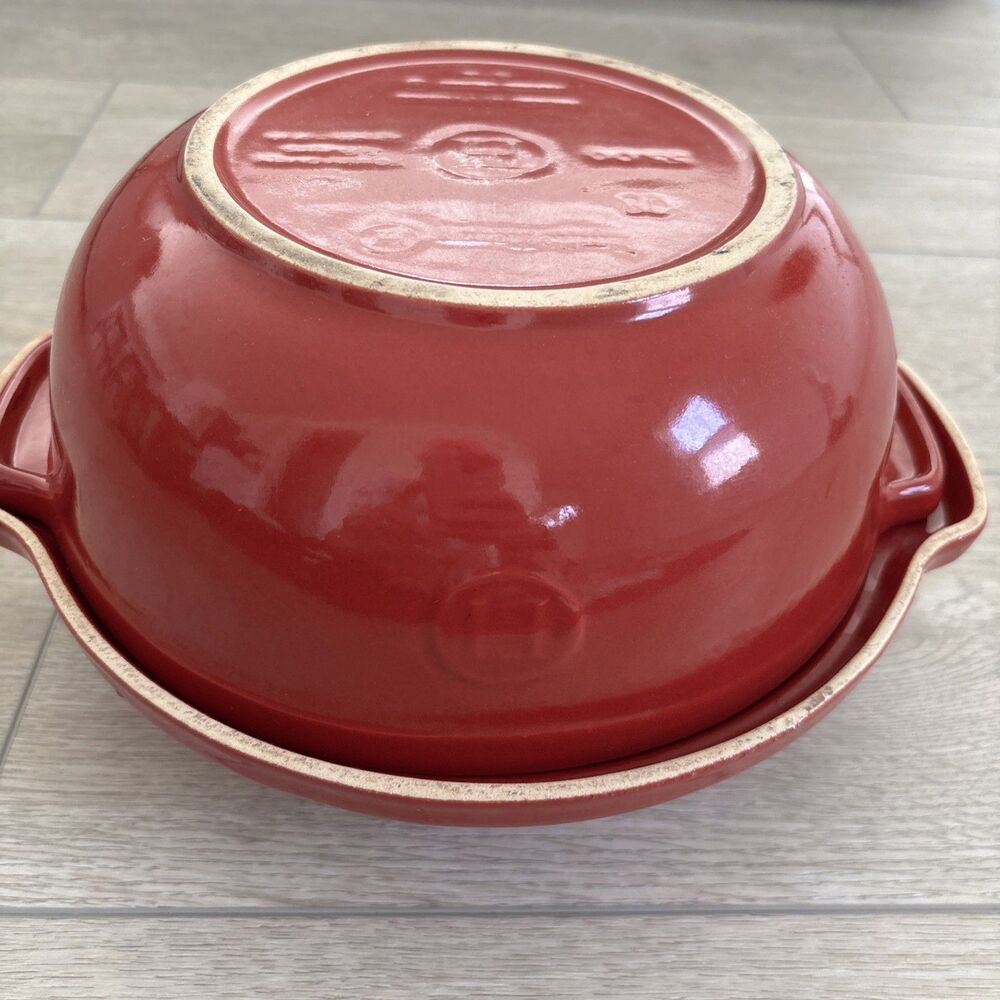 Emile Henry Ceramic Vintage Bread/Potato Cooker Retro MasterChef Sourdough Bake